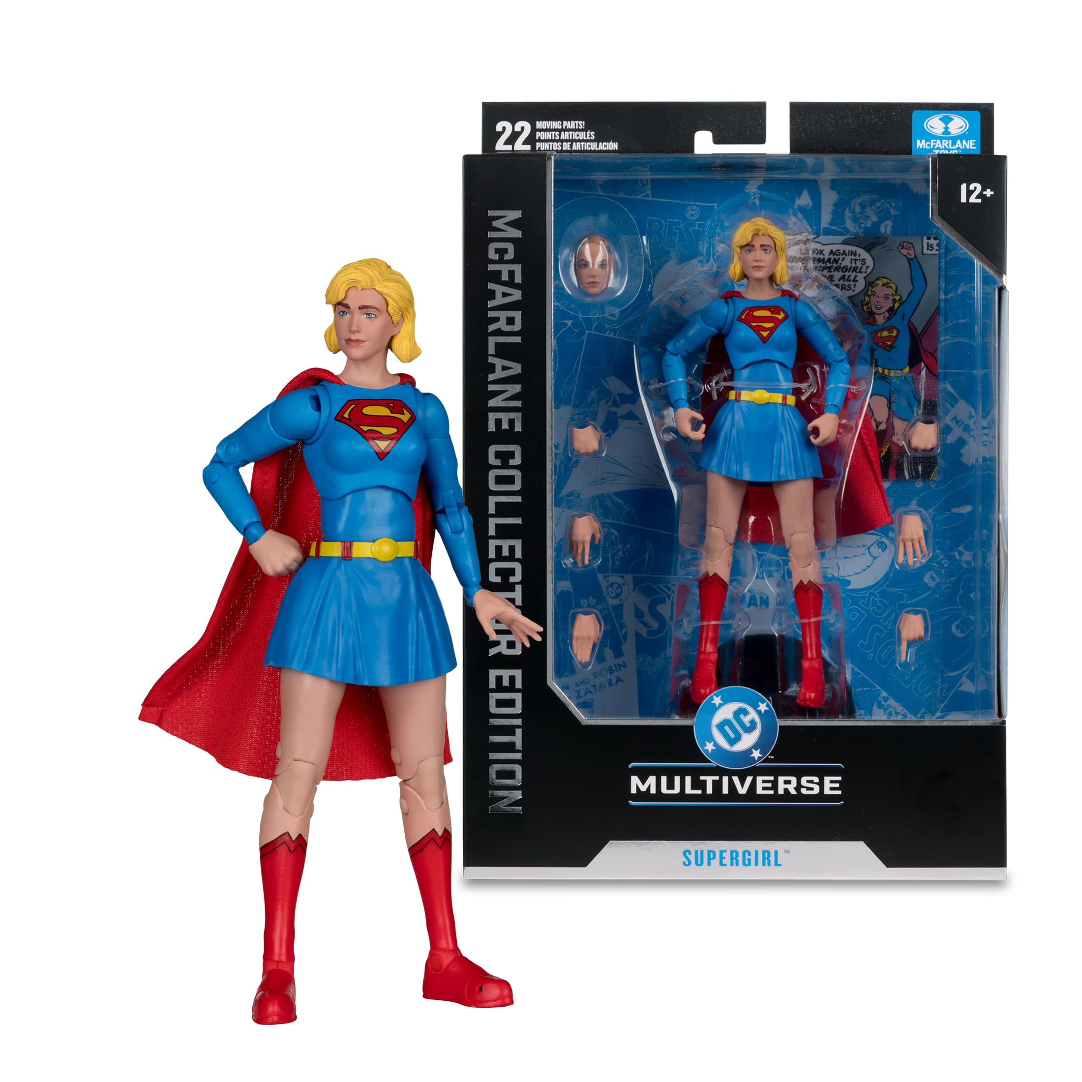 DCコミックス マルチバース 6インチ アクションフィギュア スーパーガール Amazon.co.jp: McFarlane Toys- DC マルチバース スーパーガール